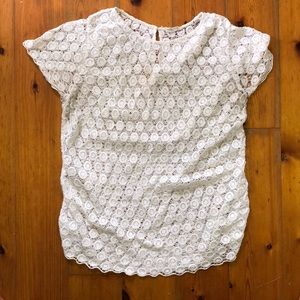 Jack Wills White Top Size 10 (UK 14)
